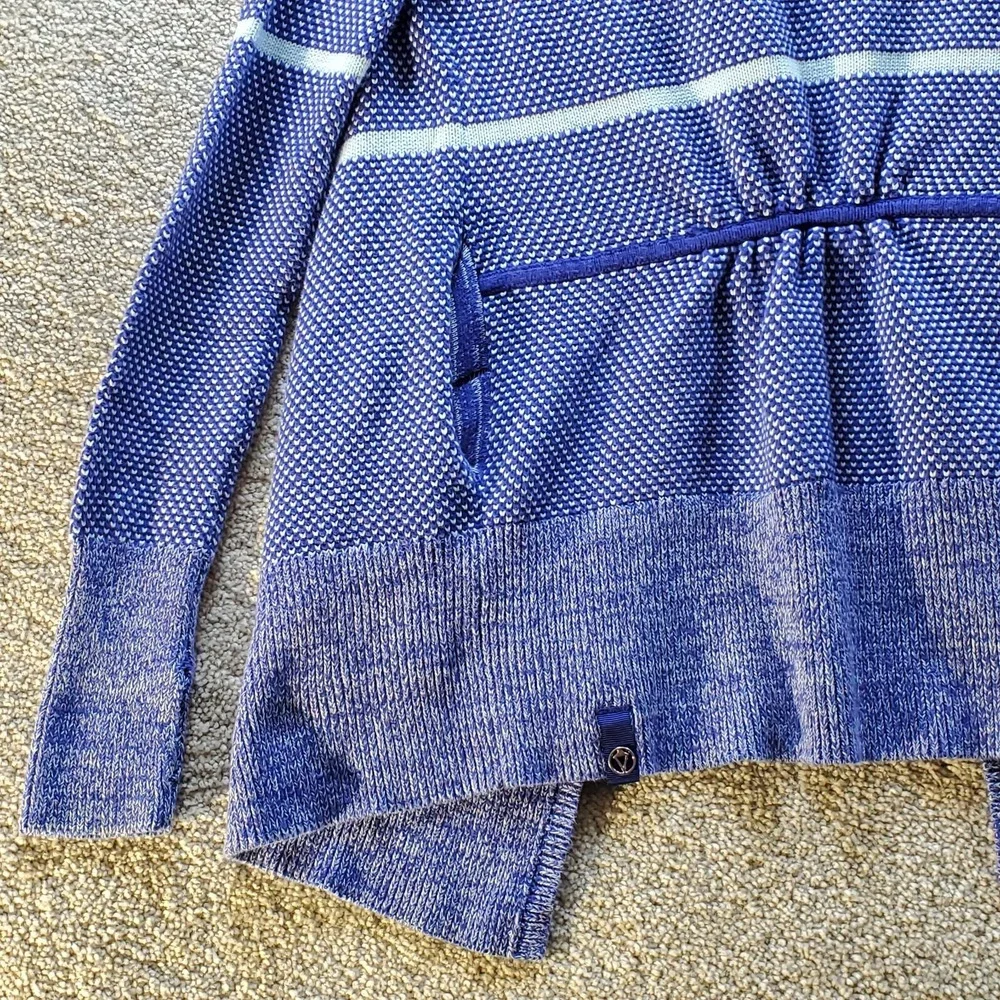 Ivivva Sweater Girls 10 Purple Wrap Cardigan Knitted‎ Open Front Outdoor Casual